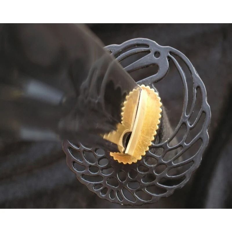 Miecz samurajski ostry, katana 5KN5-420 do treningu cięć + stojak