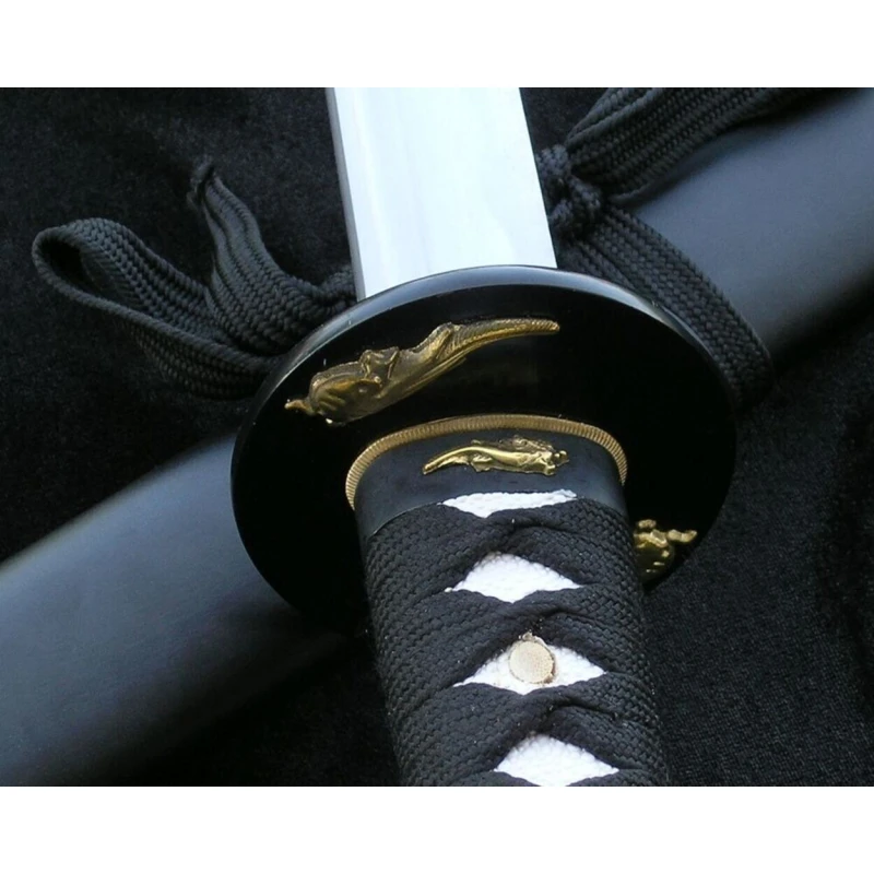 Miecz samurajski ostry, katana SW-9212 do treningu cięć + stojak 