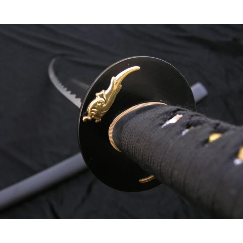 Miecz samurajski ostry, katana SW-9212 do treningu cięć + stojak 