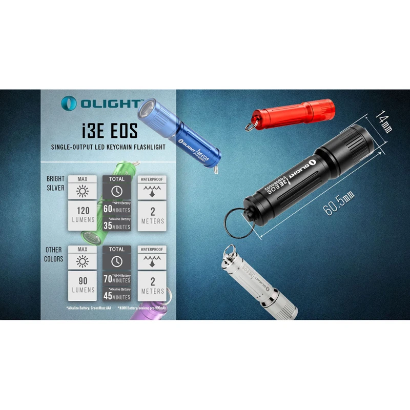 Mini latarka Olight I3E EOS TX Black