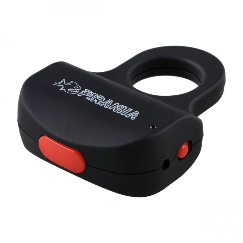 Mini Paralizator skryty w ręce, dyskretny USB Piranha Ring Shocker 2 mln V