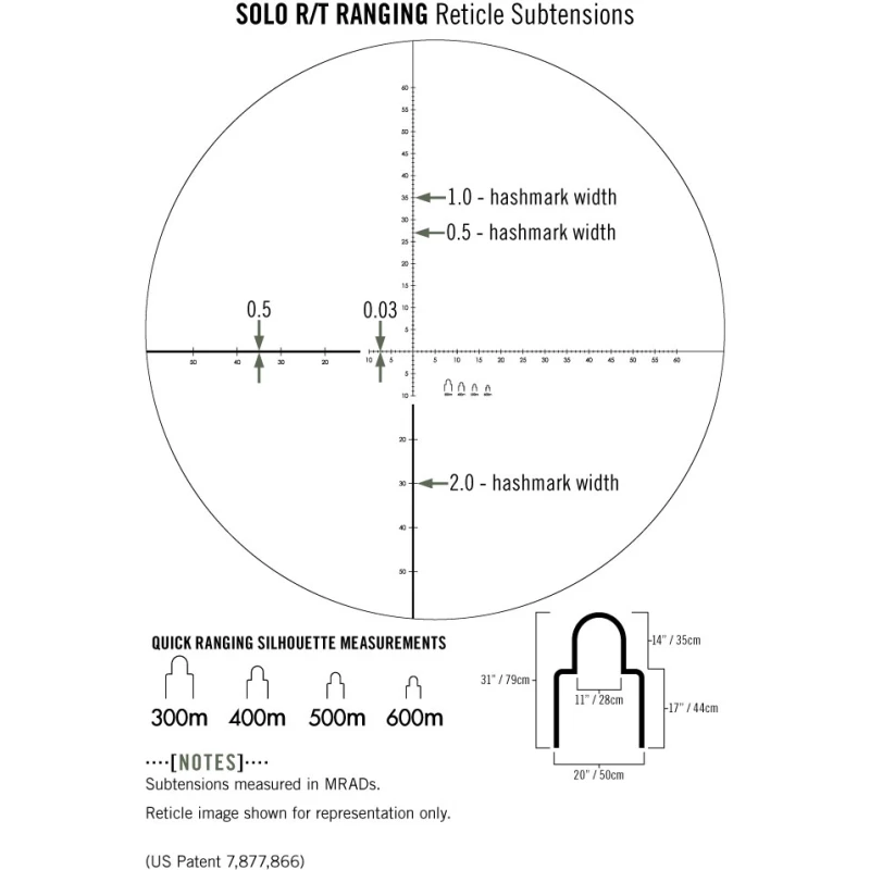 Monokular Vortex R/T Solo 8x36 Tactical