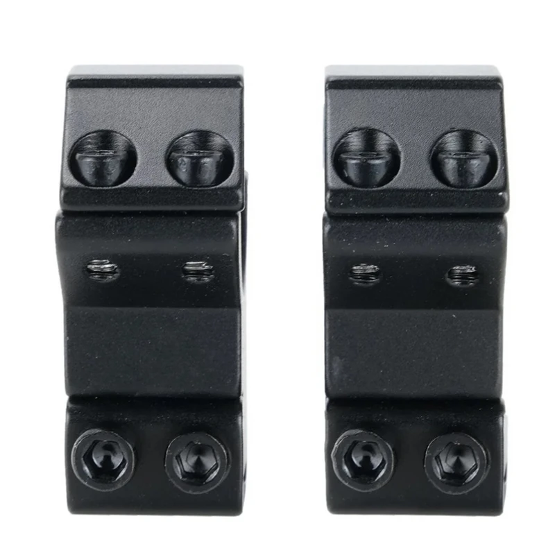 Montaż do lunety dwuczęściowy Genetic wysoki 1″ szyna 11 mm dovetail, kołek stopujący