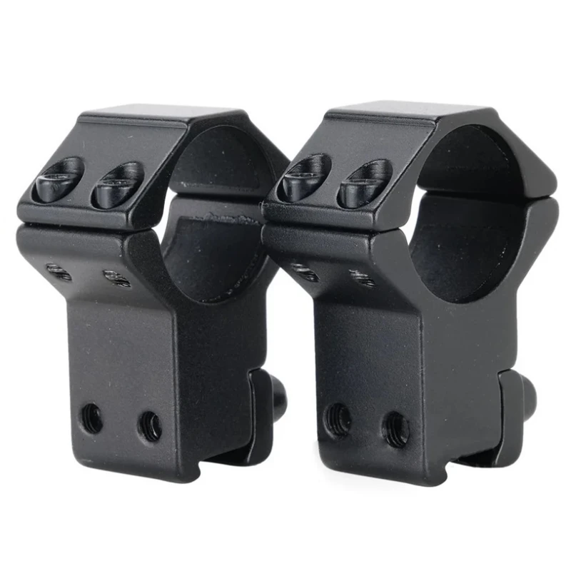 Montaż do lunety dwuczęściowy Genetic wysoki 1″ szyna 11 mm dovetail, kołek stopujący