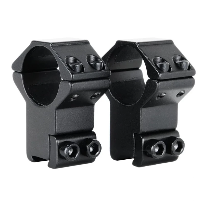 Montaż do lunety dwuczęściowy Genetic wysoki 1″ szyna 11 mm dovetail, kołek stopujący