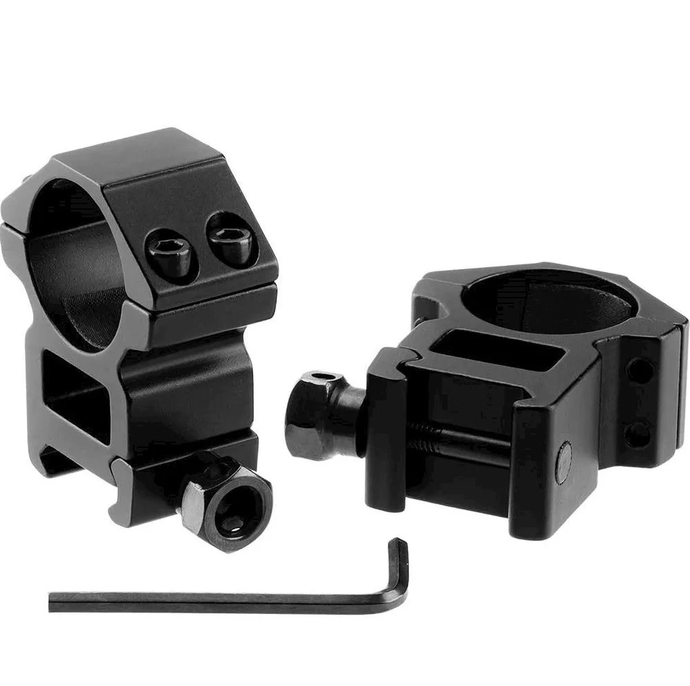 Montaż do lunety dwuczęściowy Genetic wysoki 1″ szyna 22 mm picatinny