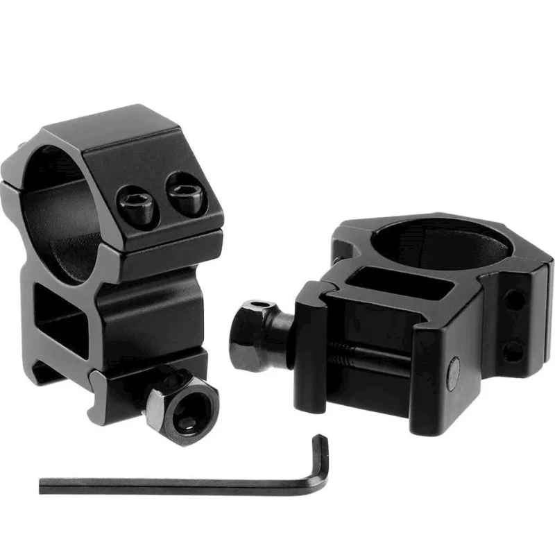 Montaż do lunety dwuczęściowy Genetic wysoki 1″ szyna 22 mm picatinny