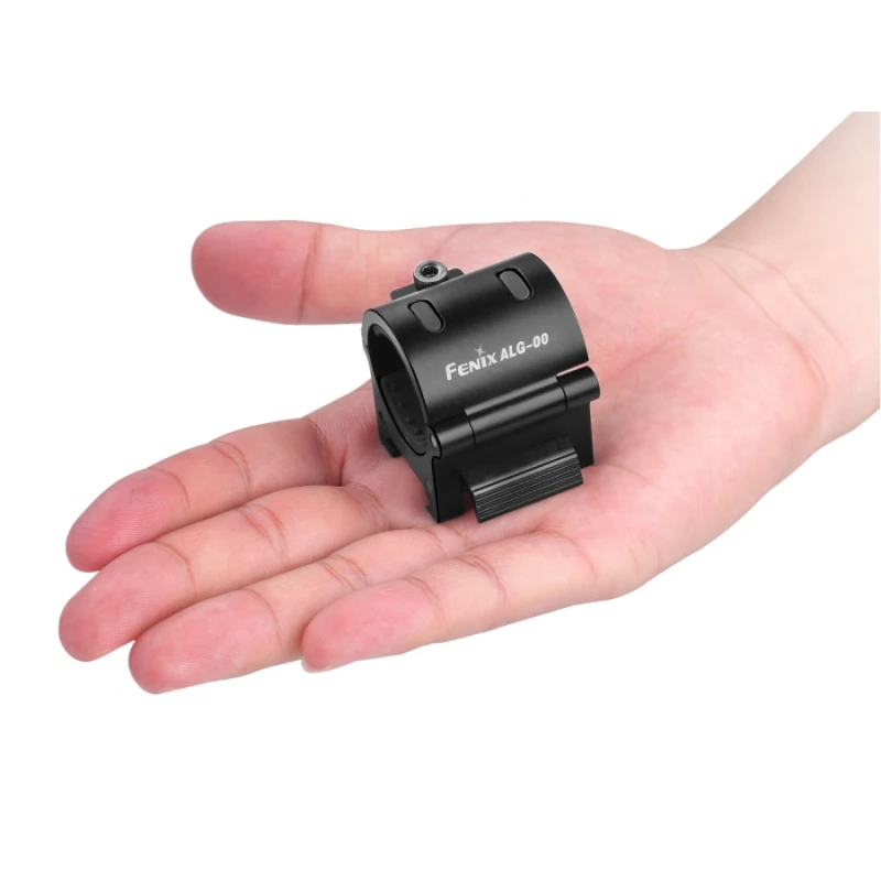 Montaż taktyczny niski Fenix ALG-00 do latarek, Picatinny, tubus 22,5–26 mm