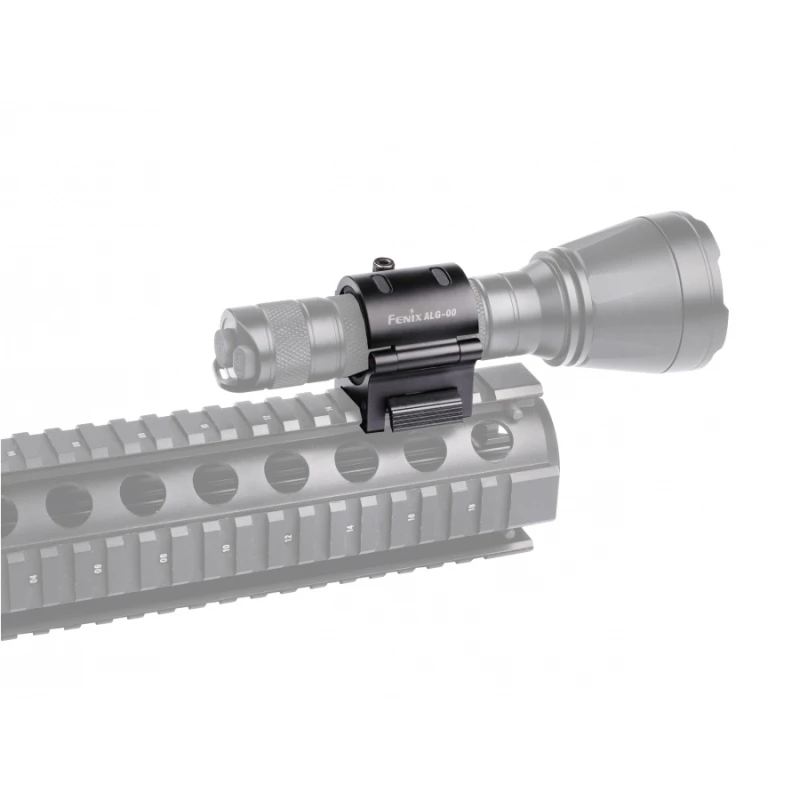 Montaż taktyczny niski Fenix ALG-00 do latarek, Picatinny, tubus 22,5–26 mm