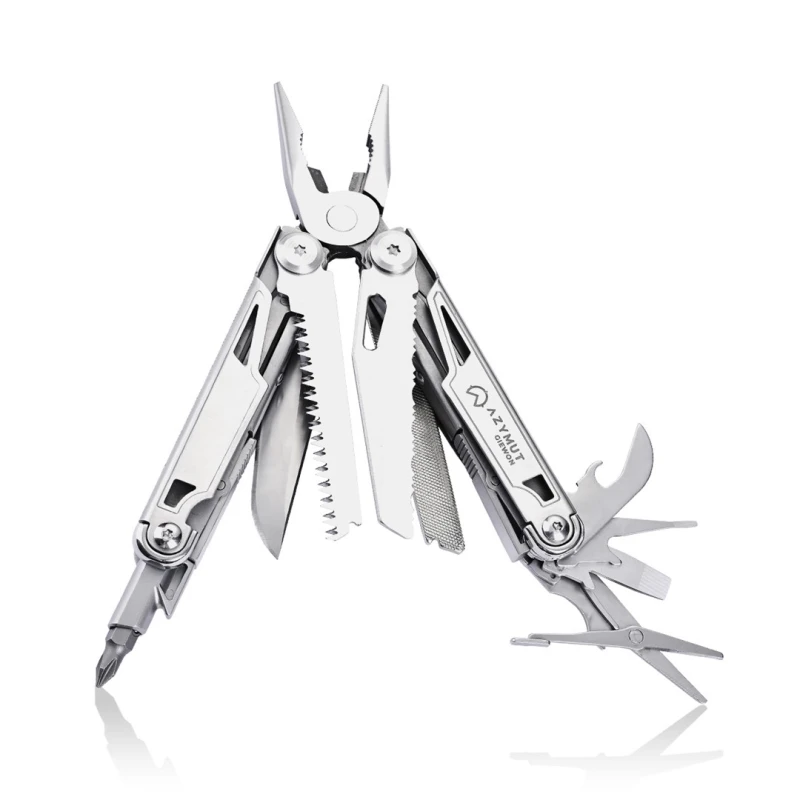 Multitool AZYMUT Giewon, 14 narzędzi + kabura do pasa H2038