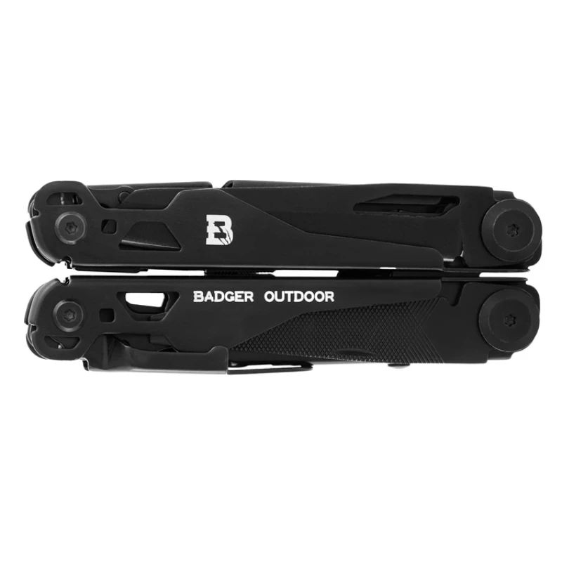 Multitool Badger Outdoor Solid black 16 narzędzi w etui z bitami