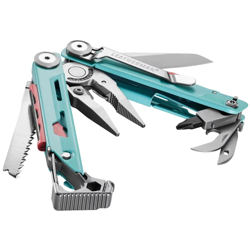 Multitool Leatherman Signal Aqua Stainless z kaburą 833187