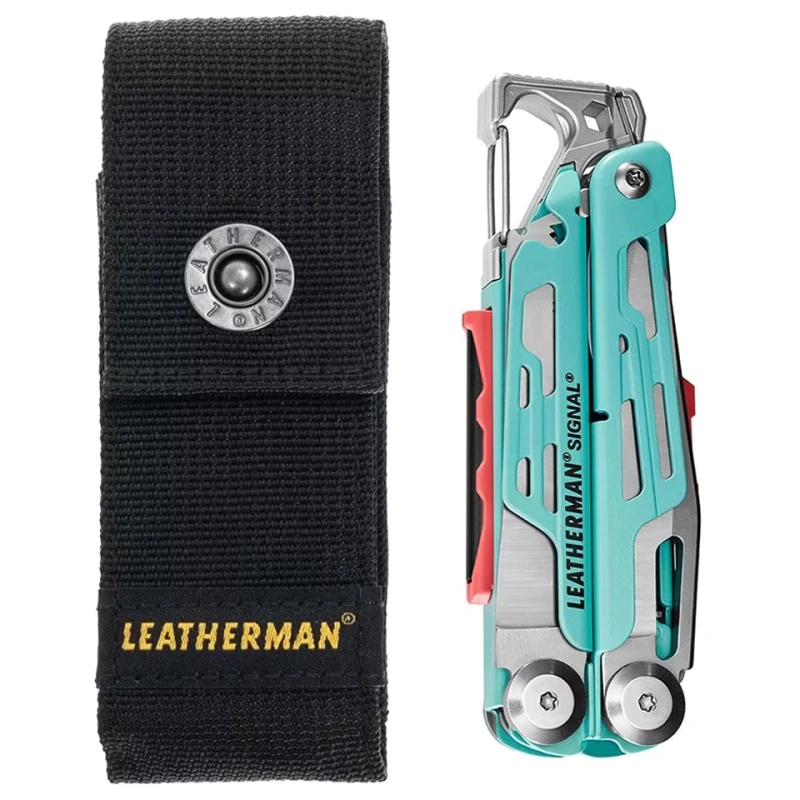 Multitool Leatherman Signal Aqua Stainless z kaburą 833187