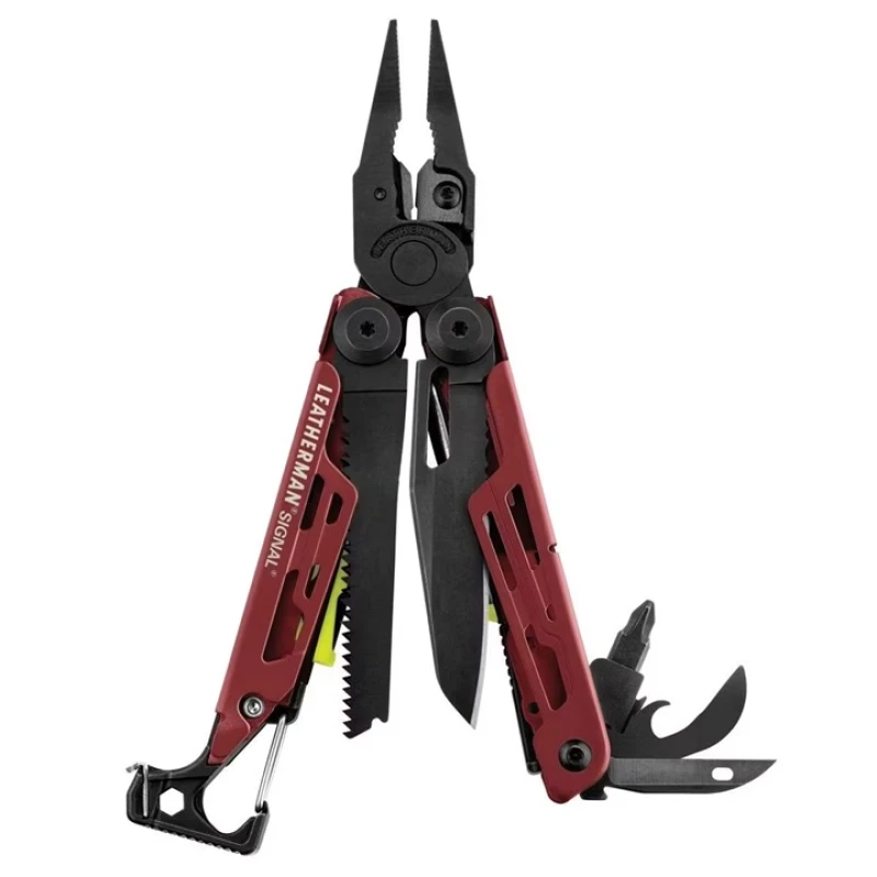 Multitool Leatherman Signal Crimson z kaburą 832745