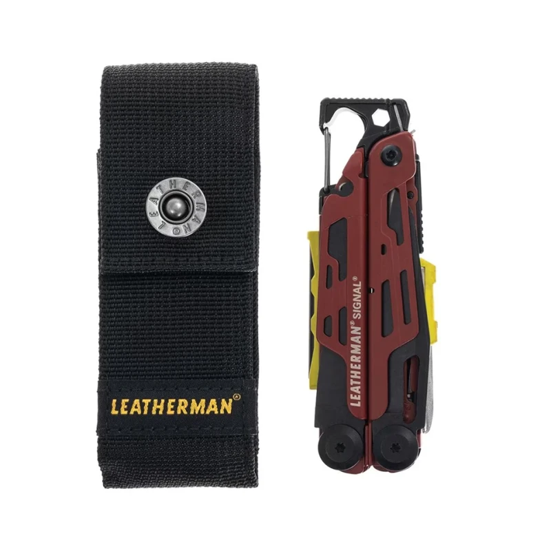 Multitool Leatherman Signal Crimson z kaburą 832745