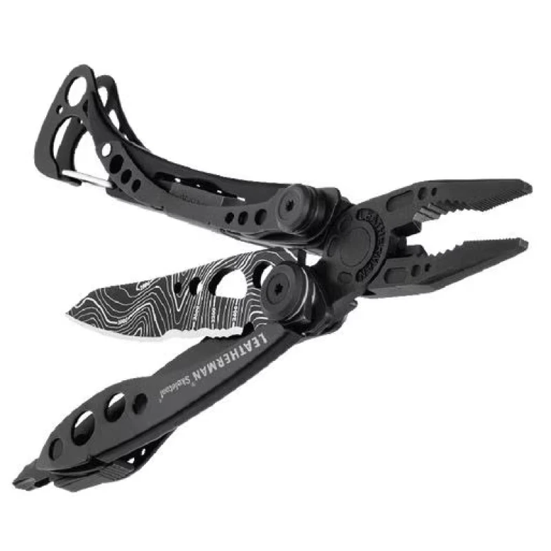 Multitool Leatherman Skeletool Black Topo - limitowana wersja