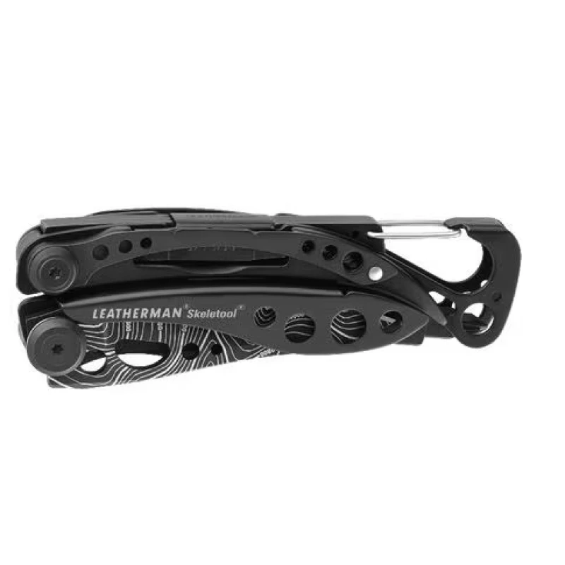 Multitool Leatherman Skeletool Black Topo - limitowana wersja