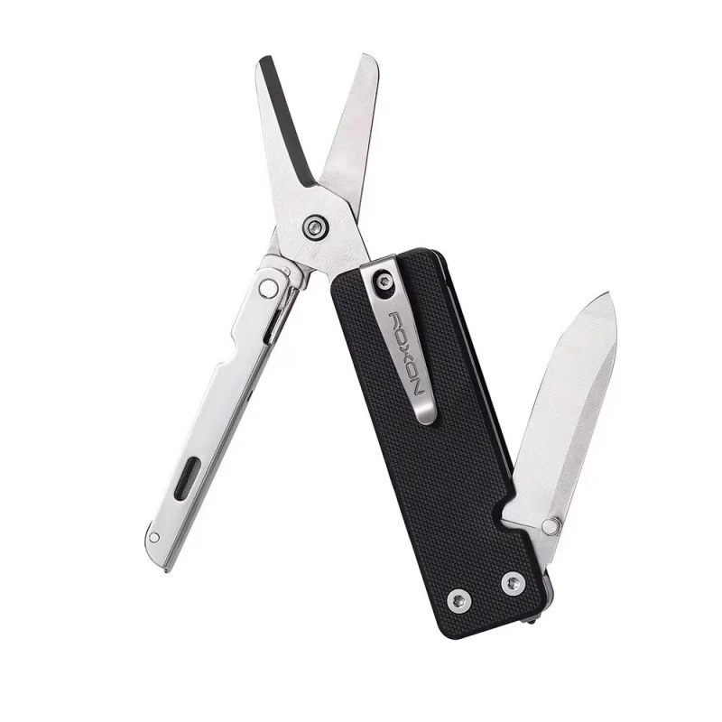 Multitool Roxon KS2E 13 funkcji, nożyczki, ostrze ze stali D2