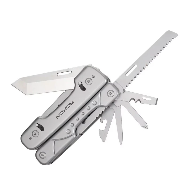 Multitool Roxon S802S Phantom 16 narzędzi w kaburze, otrze ze stali 8Cr13MoV