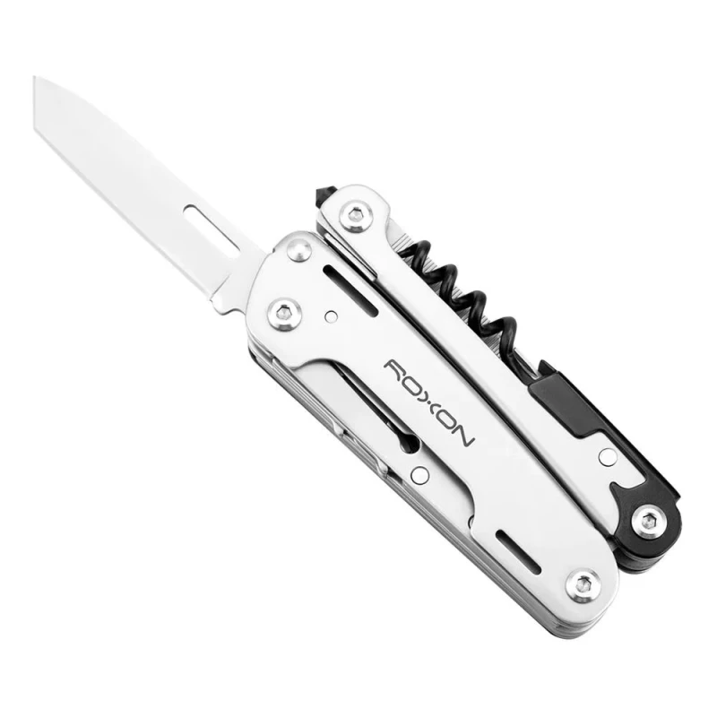 Multitool Roxon Storm S801S, 16 narzędzi w kaburze, ostrze ze stali 5Cr15MoV