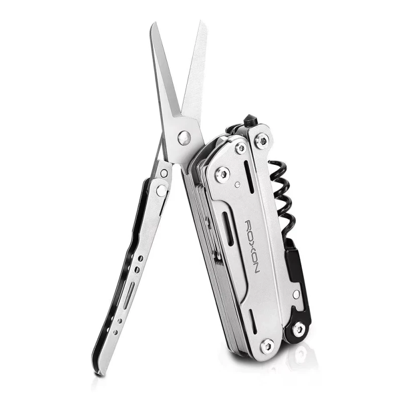 Multitool Roxon Storm S801S, 16 narzędzi w kaburze, ostrze ze stali 5Cr15MoV