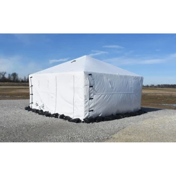 Namiot humanitarny CELINA HGPTS kryzysowy dla służb, obrony cywilnej - biały