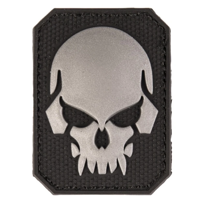 Naszywka emblemat skull mil-tec czarna czaszka