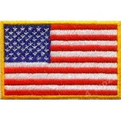 Naszywka Flaga USA na mundur - rzep