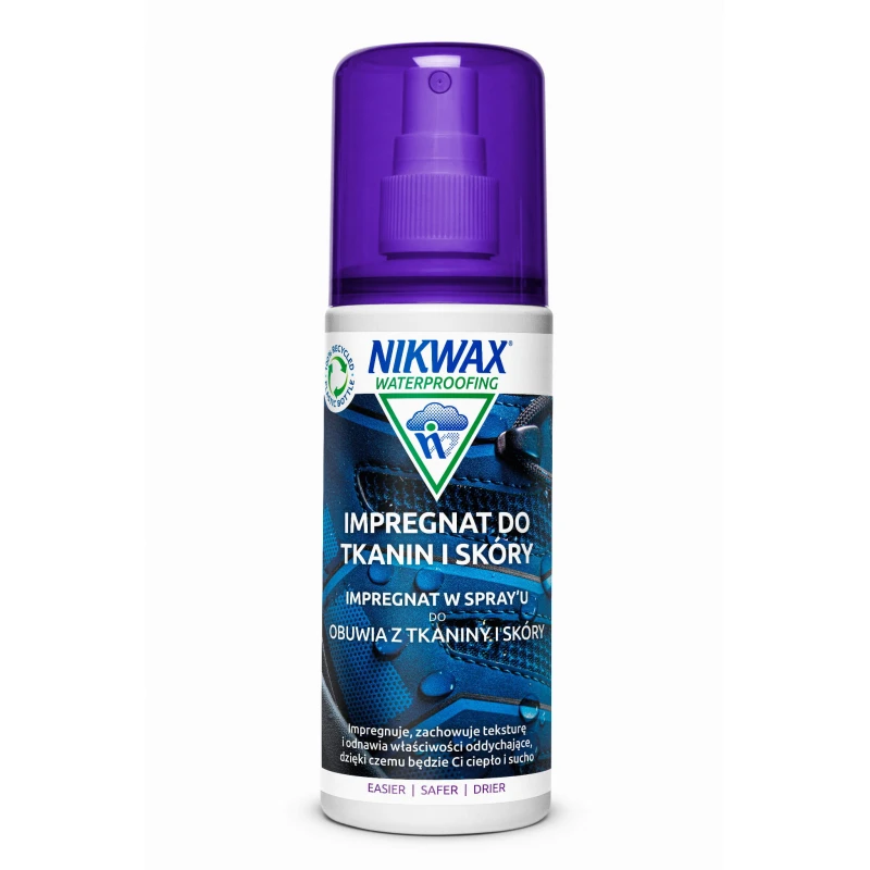 Nikwax Impregnat do obuwia tkanina i skóra atomizer 125 ml