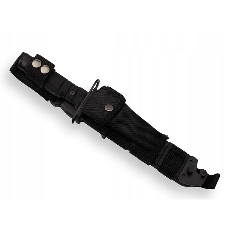 Nóż Bagnet K25 32067 stal 7Cr17Mov cięcie drutu, tytanowa powłoka 