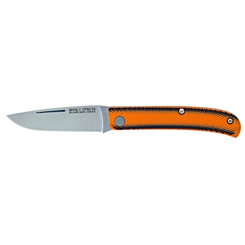 Nóż Manly Comrade D2 HRC 59/61 black & orange