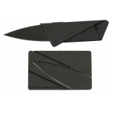 Nóż w karcie kredytowej, składany do portfela