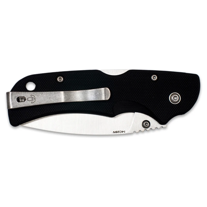 Nóż Manly City CPM S90V flat handle 60-62 HRC black płaski chwyt