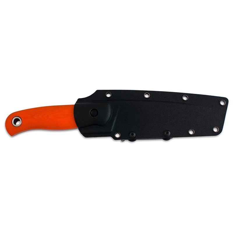 Nóż Manly Crafter orange D2 1.2379 G10 kabura kydex 