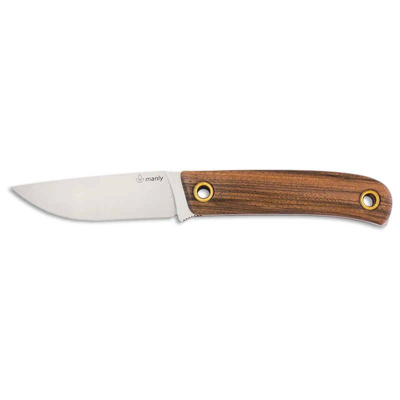 Nóż Manly Patriot D2 walnut HRC 59/61