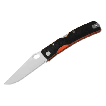 Nóż Manly Peak Black&Red One Hand D2 01ML061 59-61 HRC 