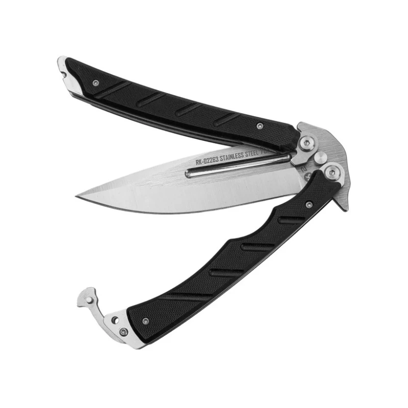 Nóż motylkowy Balisong K25 02263 CNC stal 7Cr17Mov