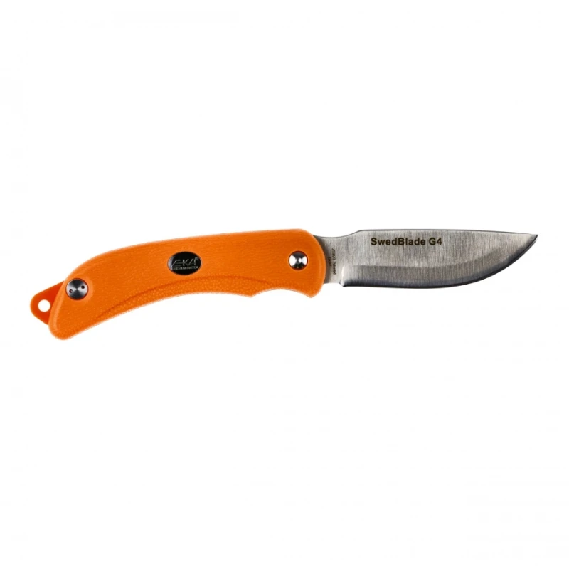 Nóż myśliwski EKA SwedBlade G4 do skórowania orange Sandvik 12C27