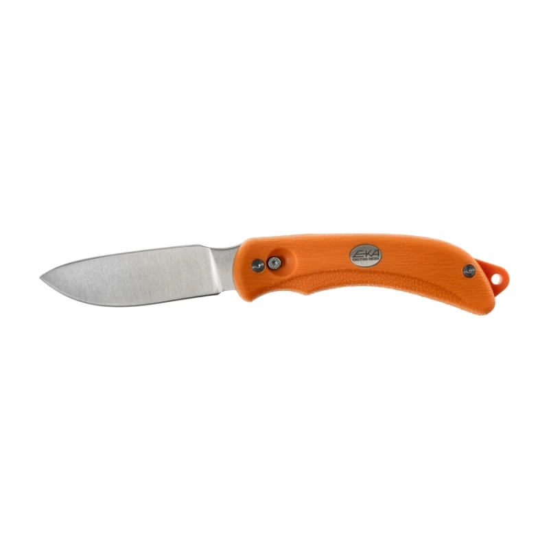 Nóż myśliwski EKA SwedBlade G5 do skórowania orange Sandvik 12C27 z pochwą