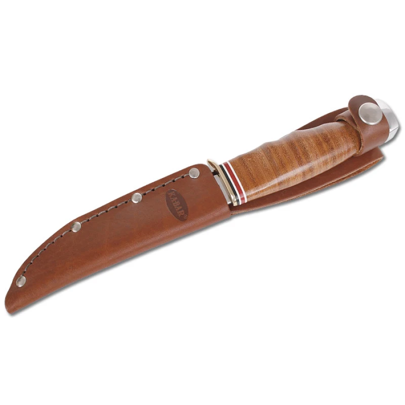 Nóż myśliwski Ka-Bar 1232 Leather Handled Hunter