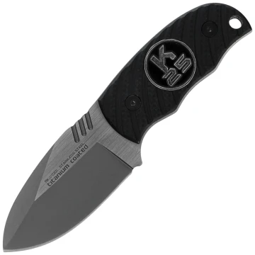 Nóż na szyję K25 RK-32331 Neck Knife Black G10, Titanium/Brushed 7Cr17Mov