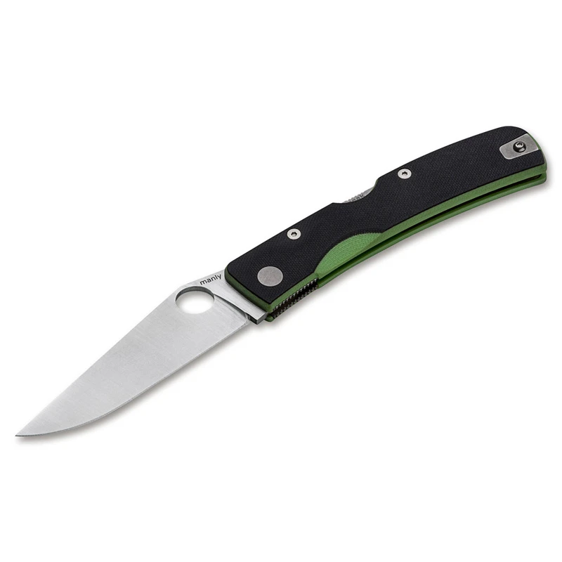 Nóż Manly Peak Black/toxic One Hand D2 59-61 HRC