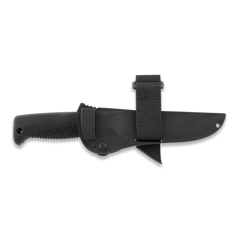 Nóż Peltonen Knives M07 Ranger Puukko Sissipuukko FJP146 Stal 80CrV2 TPE czarna Pochwa