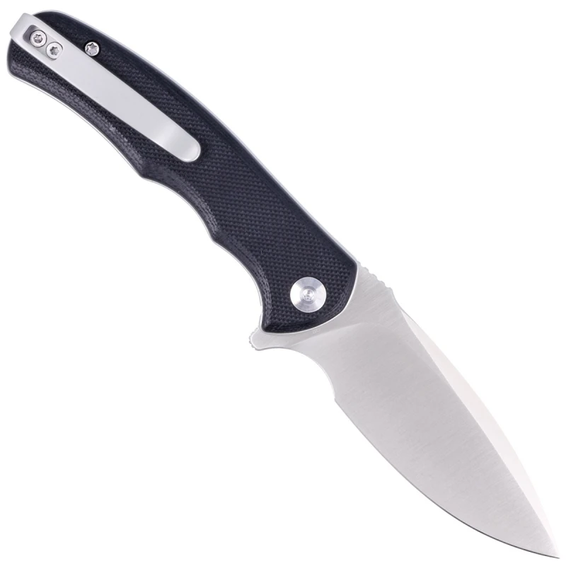 Nóż składany Civivi Mini Praxis Black G10, Satin D2 C18026C-2