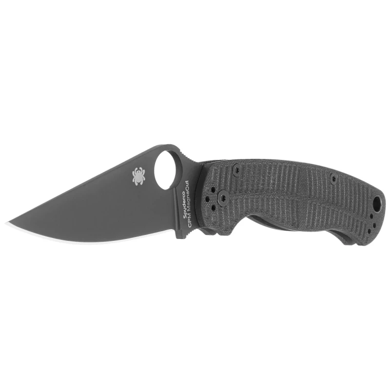 Nóż składany Spyderco Para Military 2 Black G10 DLC CPM MagnaCut by Sal Eric Glesser C81GMCBKP2