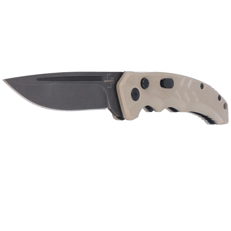 Nóż sprężynowy Boker Plus Intention II Coyote 01BO483