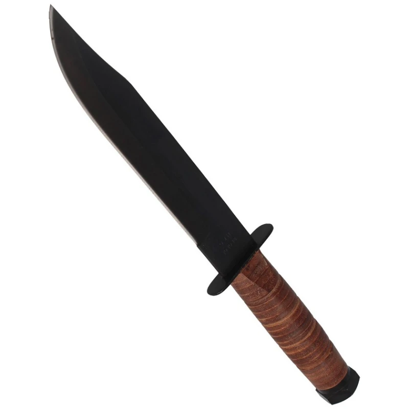 Nóż typu Ka-Bar Leather Herbertz Solingen 180 mm