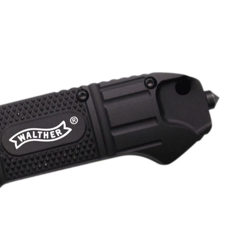 Nóż WALTHER Black Tac BTK z kaburą w pudełku prezentowym 5.0715