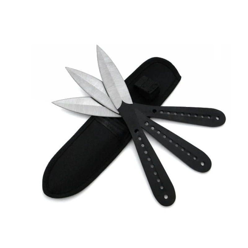 Noże do rzucania rzutki N-420 3 szt w pokrowcu. BSH Adventure