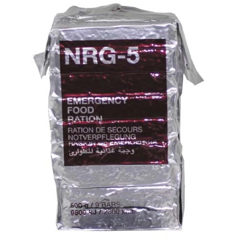 MSI NRG-5 Racje żywnościowe na 20 lat Emergency Food Ration